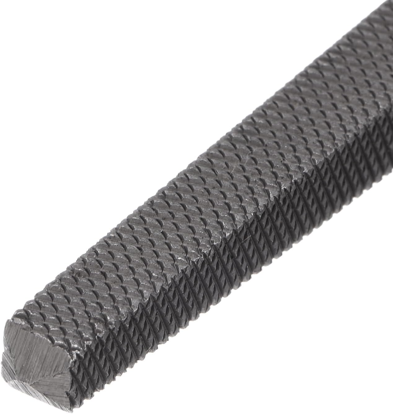 HARFINGTON 6pcs Square File 6" 8" 10" High Carbon Hardened Steel Cut Hand Rasp with Plastic Handle for Deburring and Removing Material