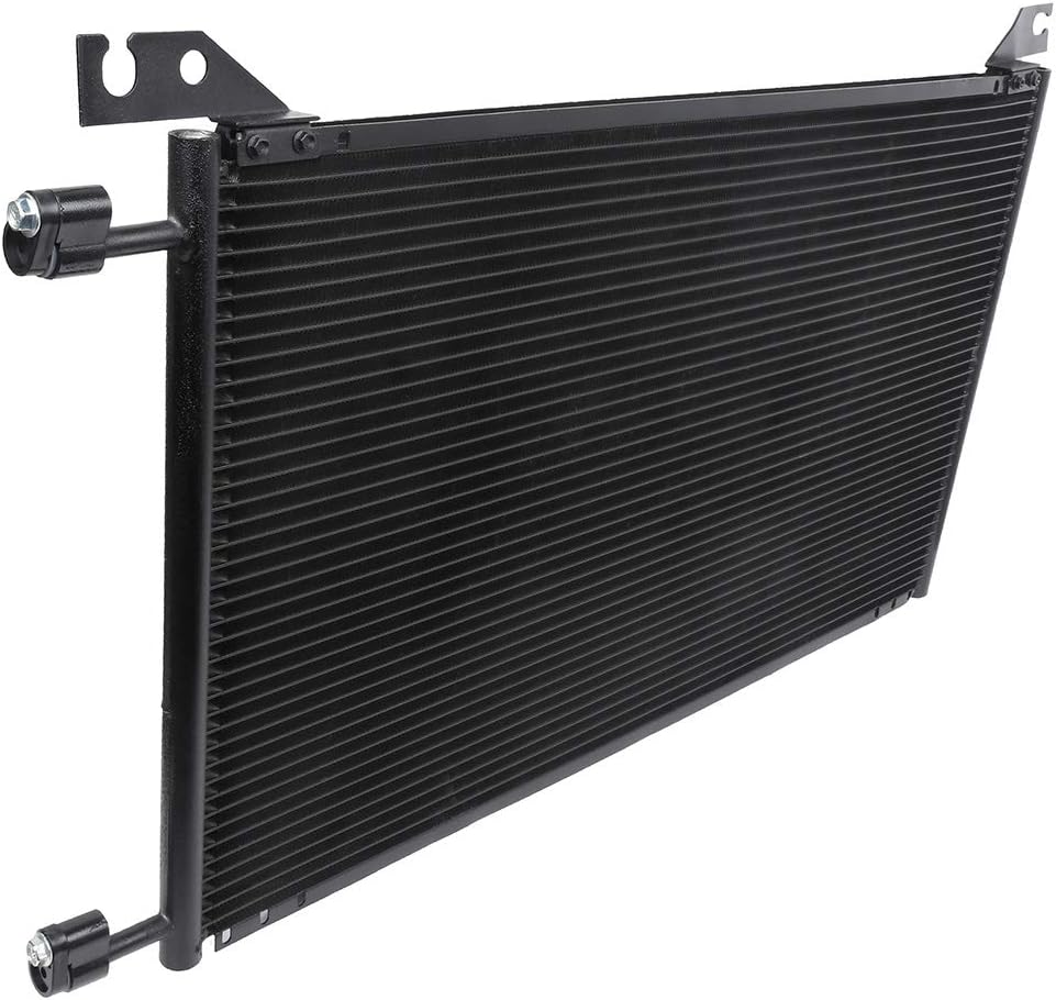 Condenser fit for 1999 2000 2001 2002 2006 2010 2011 2012 2013 for Chevrolet Silverado 1500 5.3L LS 4953 A/C Aluminum Condenser