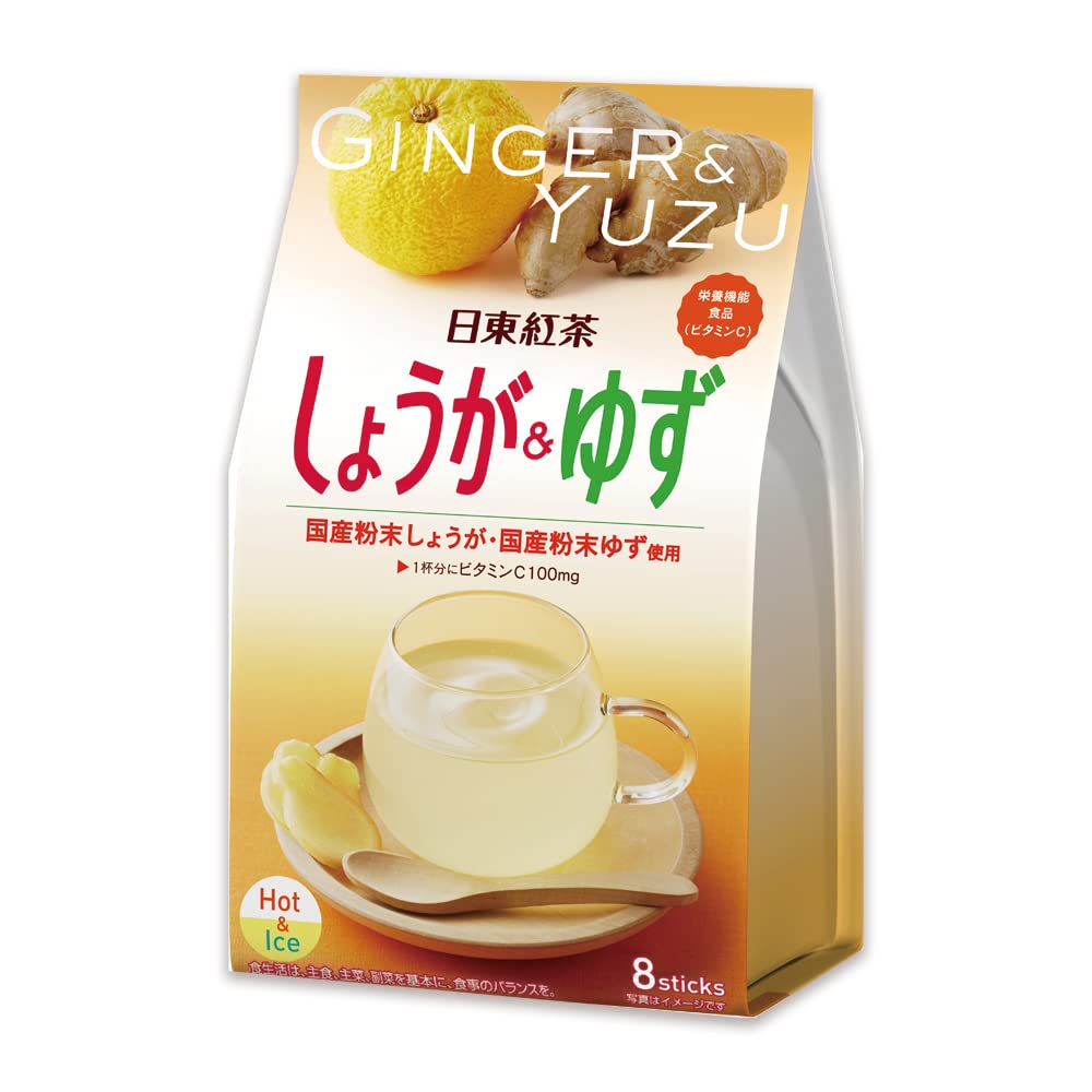 三井農林 日東紅茶 しょうが&ゆず 8本×6個