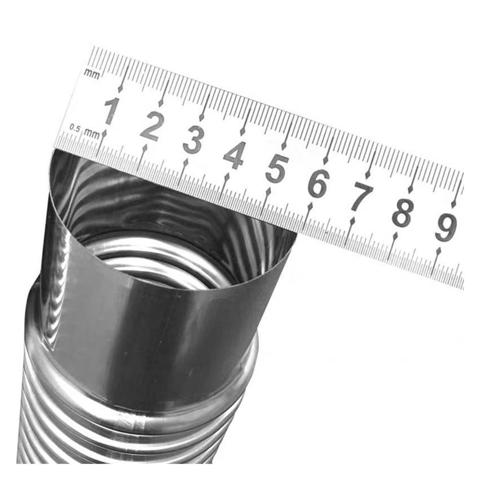 60/75 mm stal nierdzewna 90 stopni łokieć wkładka kominowa wygięcie 90 stopni Multi kominek rura piknikowa kuchenka kempingowa komin (7,5 cm)