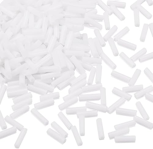 Pandahall - Cuentas de cristal opaco para corneta de vidrio de 0.16 x 0.06 pulgadas, 1250 piezas/1.76 oz (0.236 x 0.071 in), cuentas espaciadoras de