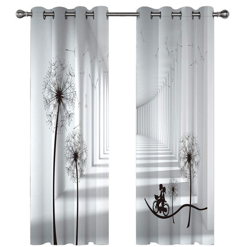 Rideau isolant phonique anti chaleur et occultant 2 panneaux 200x160cm