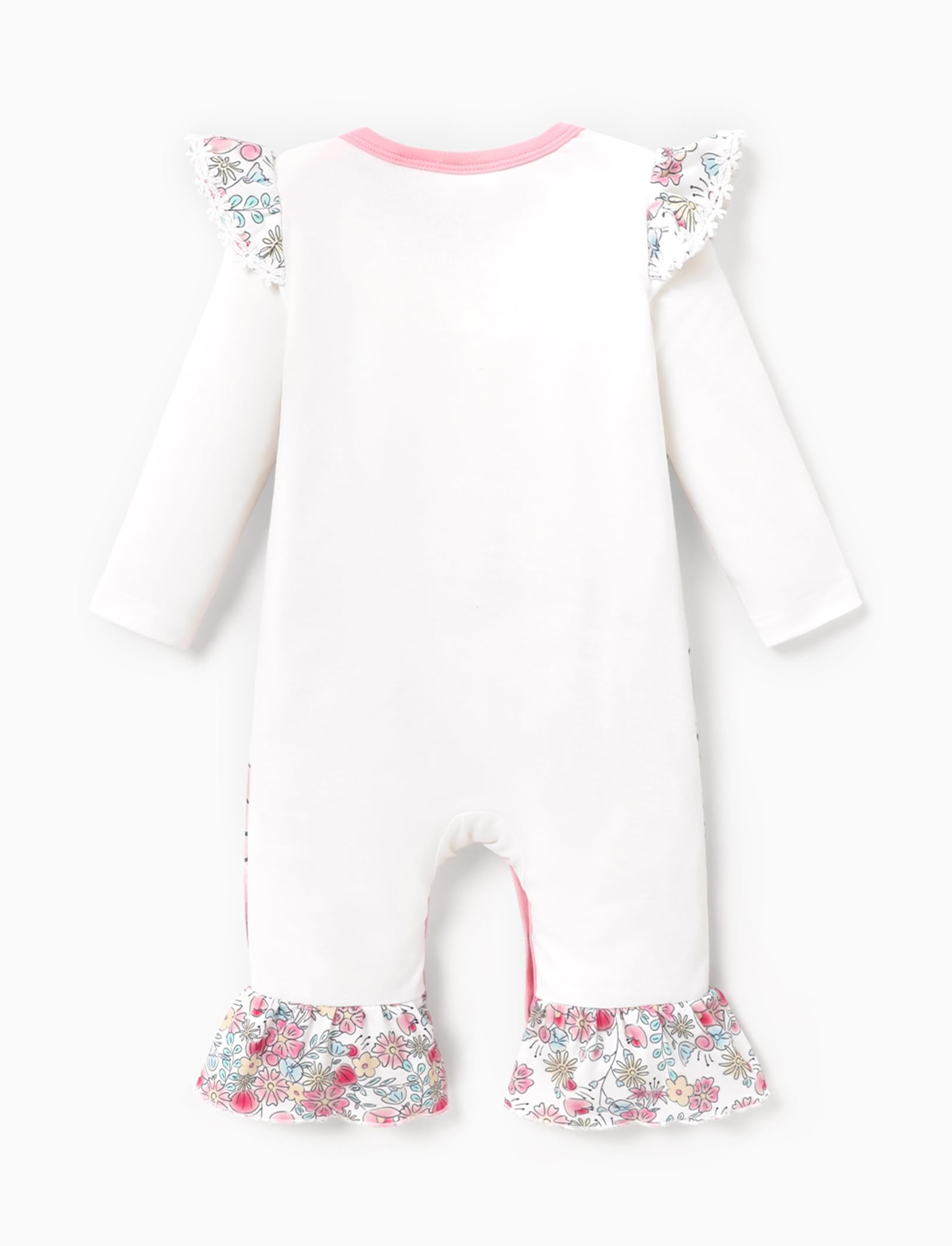 Disney Princess Langarm-Strampler mit Charakteraufdruck, für Babys und Mädchen, Neugeborene bis 18 Monate