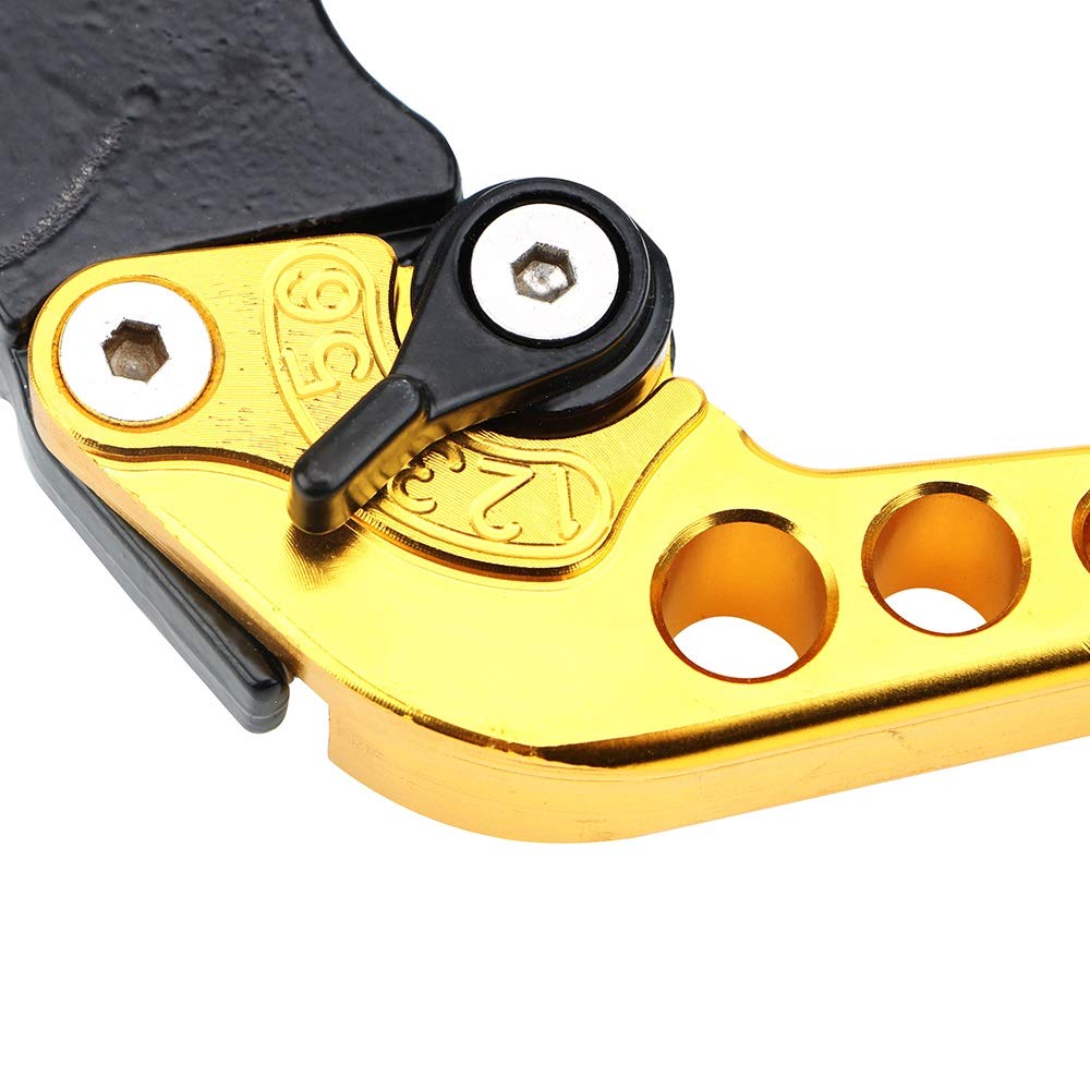 Palanca Freno Accesorios De Motocicleta CNC, Manija De Palanca De Freno De Tambor De Embrague Universal para Modificación De Motocicleta, 1 Par De Manijas De Freno De Motocicleta De Aleación