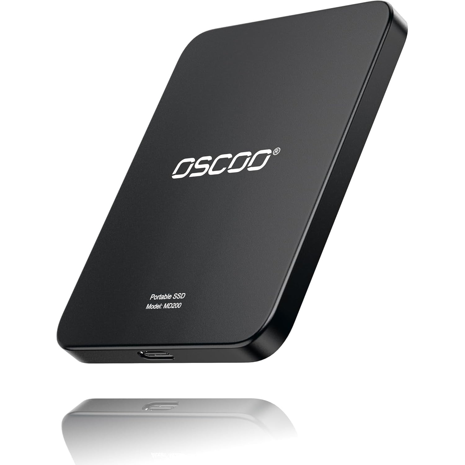 MD200 2To SSD Externe Portable Magnétique, Vitesse jusqu'à 2000Mo/S, USB 3.2 Gen2 USB-C Disque Dur Externe, Compatible avec PC, Mac, MacBook/Pro/Air