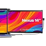 Nexus Laptop Screen Extender,14'' Protable Monitor Plug & Play, Dual Screen Monitor for 14