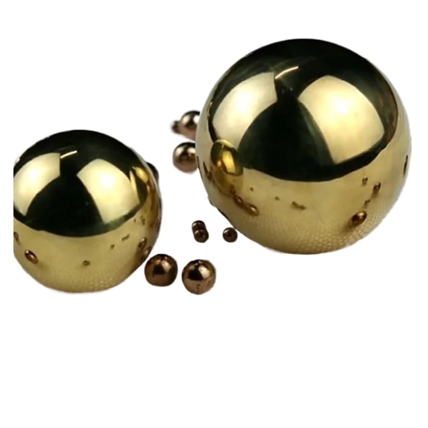 Copper Bearing Balls Solid H62 Brass Bearing Balls Round Beads 1 .5 2 .38 3 .175 4 6 7 8 10 12 15 20 25 30 40 50 60mm(60mm 1pc)