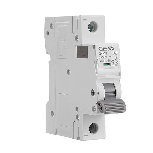 Miniatura 10 de GEYA Mini disyuntor CC, carril DIN 6KA DC MCB (2P 40A 500VDC)