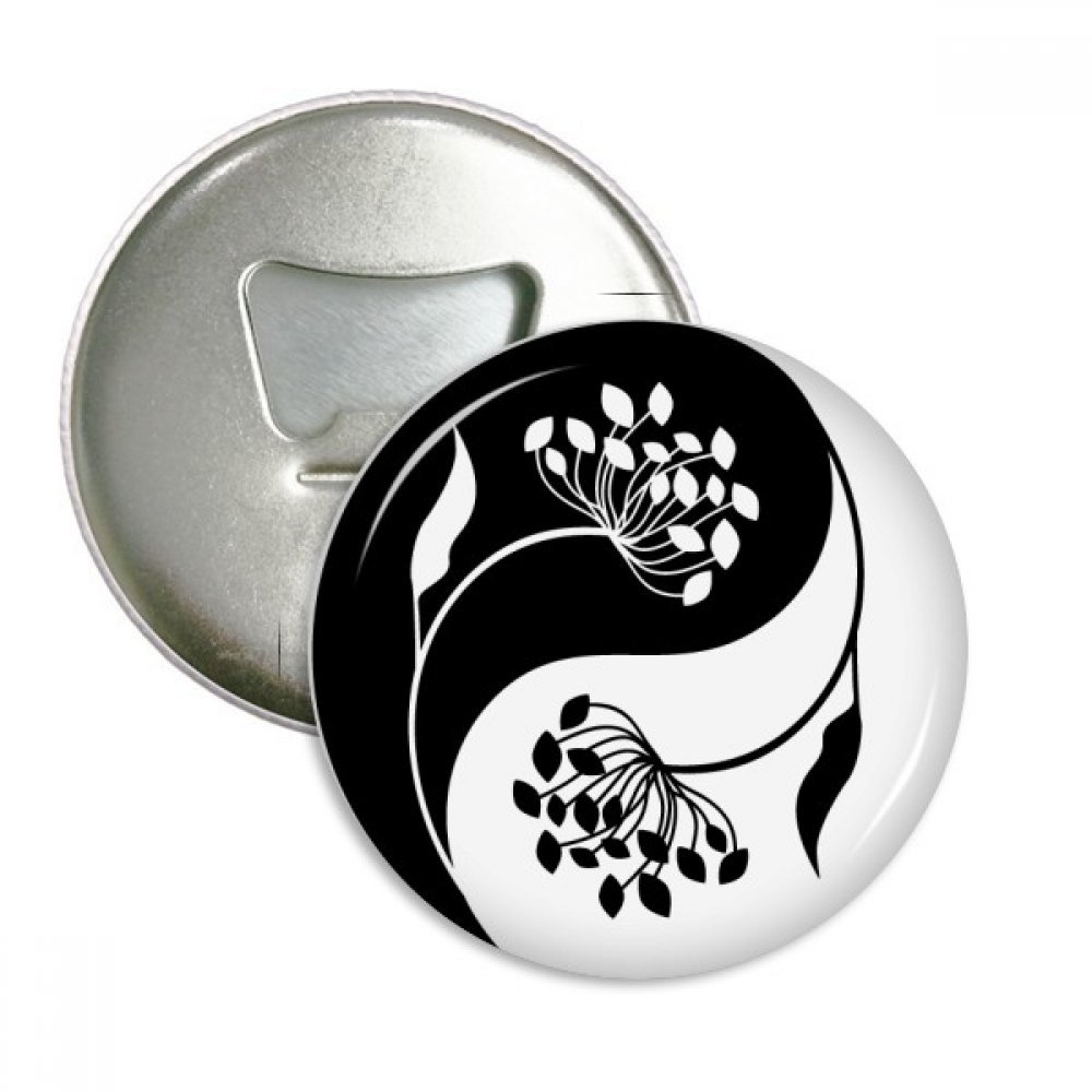 Décapsuleur de frigo Yin-Yang : ne cherchez plus votre ouvre-bouteille grâce à l'aimant