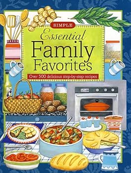 Hardcover Essential Family Favorites (Simple Cooking) Book