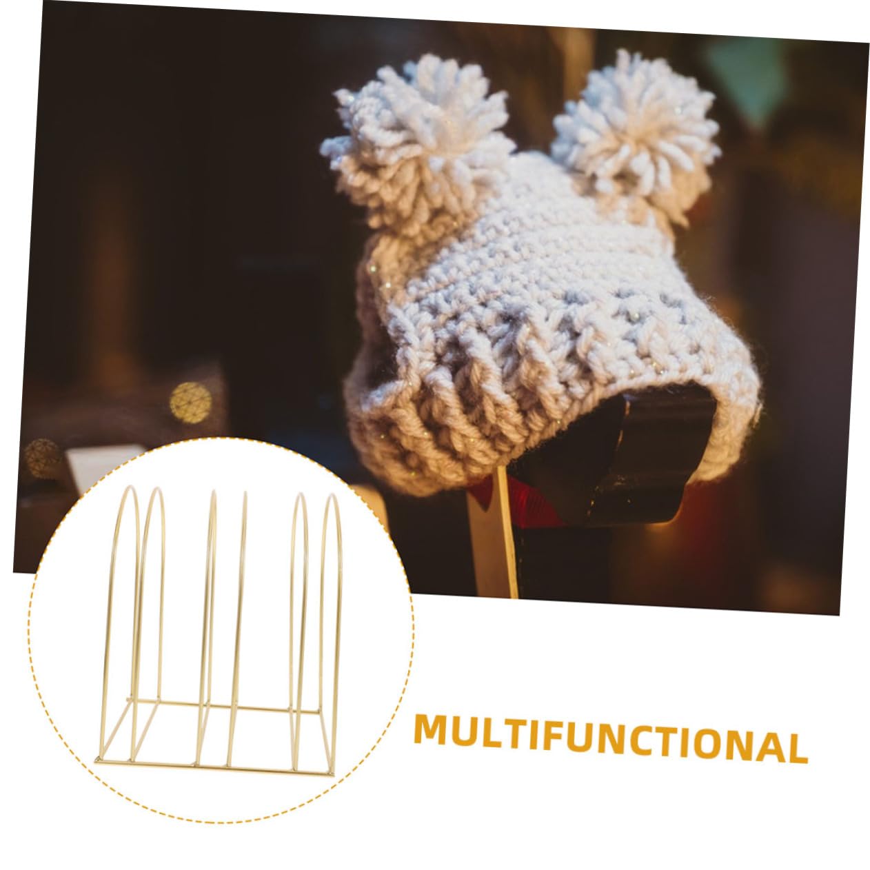 2piezas Perchero De Hierro Multifuncional Para Gorras y Sombreros Expositor De Sombreros Organizador De Gorras Perchero De Pared Soporte Para De Béisbol Para Hombres Armario
