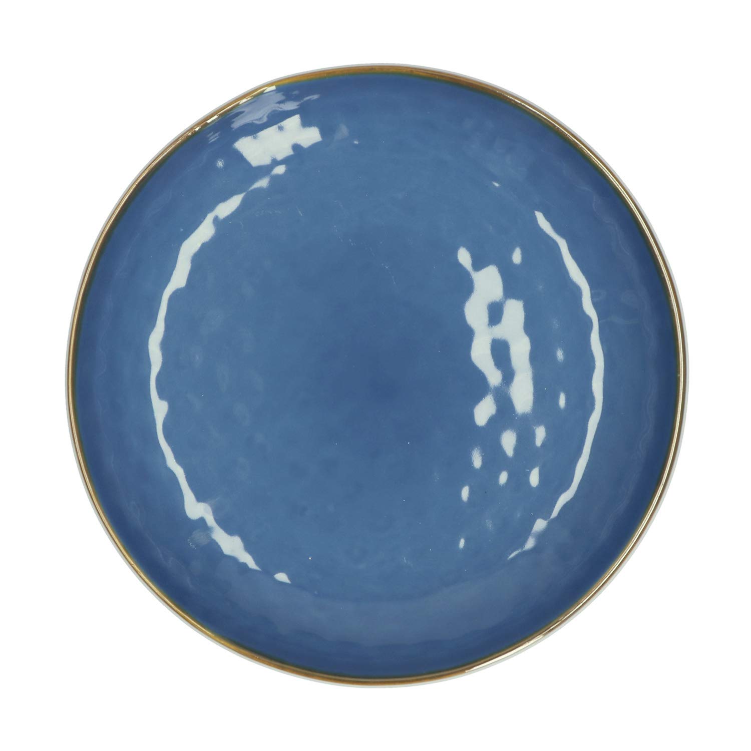 Rose & Tulips - Gourmet Bowl Set of 1 pcs - Linea Concerto Blu AVO, Stoneware - Kitchen Bowls - Stoneware - 30xh4,5 cm