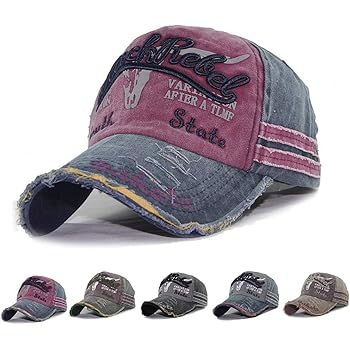weathered ball caps