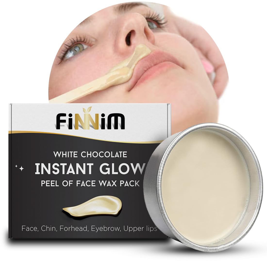 Finnim White Chocolate Katori Wax | Remove all unwanted hair from face | Facial Wax Pack | Natural & Organic-image-30