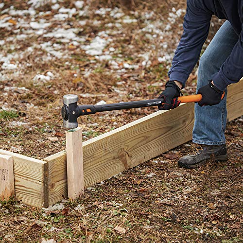 Image of Fiskars PRO 750670-1001 IsoCore 8 lb Double Flat Face Sledge Hammer (36 inch)