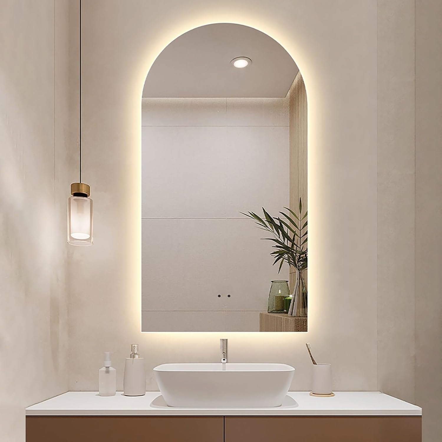 Miroir de salle de bain anti-buée parfait pour créer une ambiance bien-être et déco chez soi