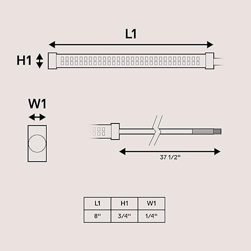 Miniatura 8 de Juego de 2 tiras de luz LED ámbar de 5.0 pulgadas luces direccionales y de circulación IP68 resistente al agua 15 LED iluminación brillante y