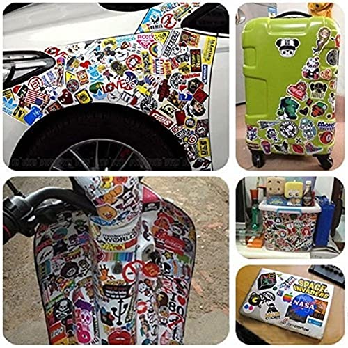 Cool Random Stickers Pack 55-700Pcs Laptop Stickers Bomb Waterproof Vinyl Sticker Bulk Variety For Luggage Computer Skateboard Bicycle Skate Ipad Car Motorcycle Bike Helmet Decal For Boys Adults Men #TOP2