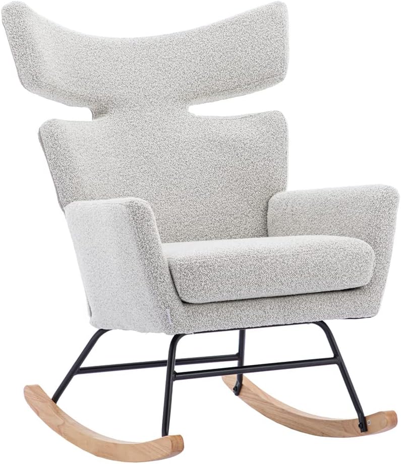 Amazon.com: TRIPLE TREE Fish Tail Living Room Chair, Accent Rocking ...