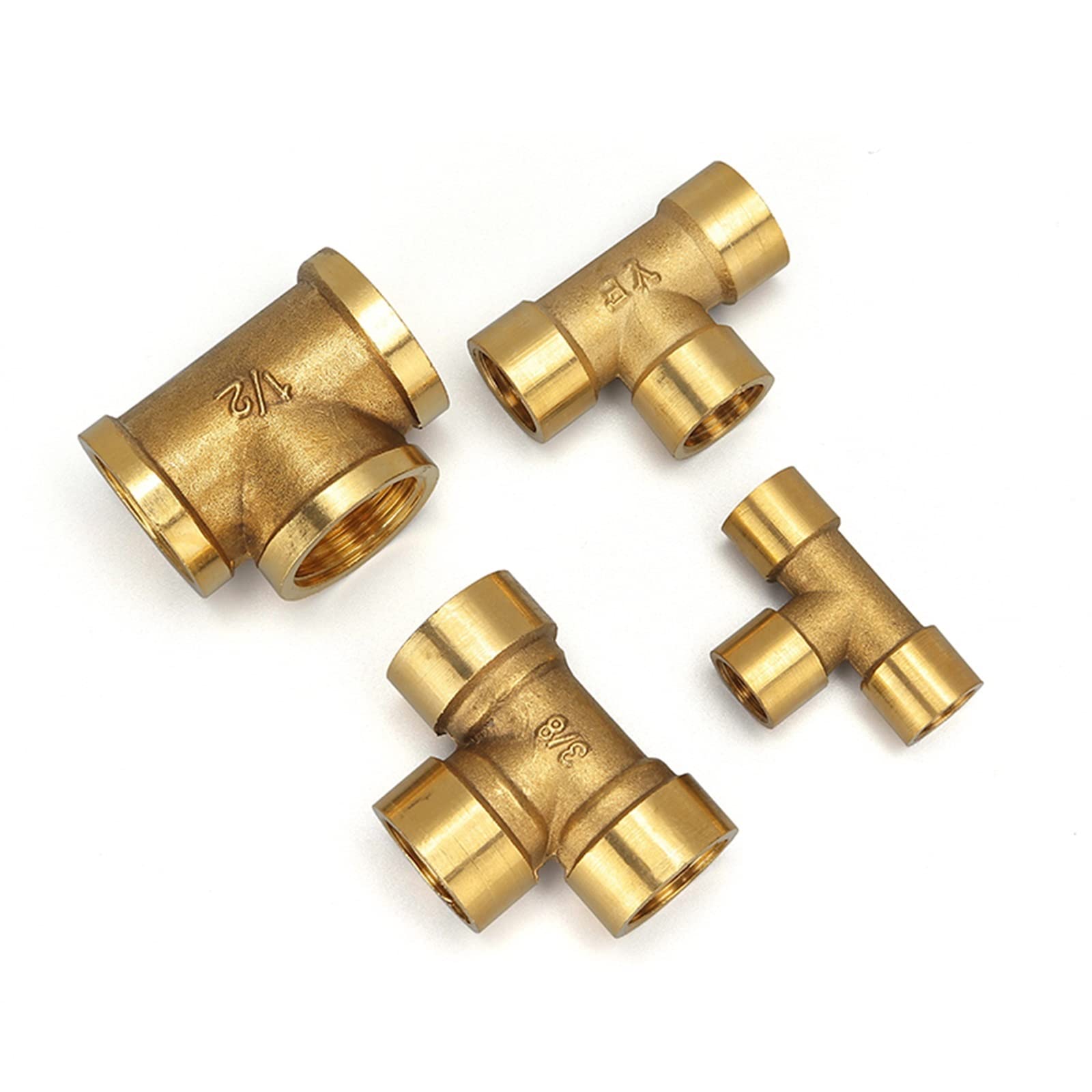 T-Stück-Verschraubung Für Kupferrohr 28 Mm – Mit 1 Zoll Innengewinde, Messing, Für Heizung & Sanitär