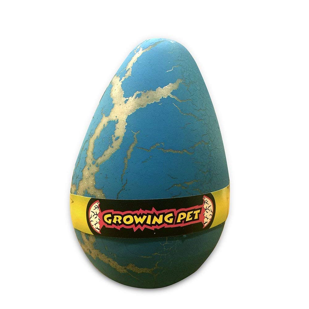 Magic Water Growing Dinosaur Hatching Egg Novelty Toy (Big Egg Pack Of 1) Multi Color, Baby