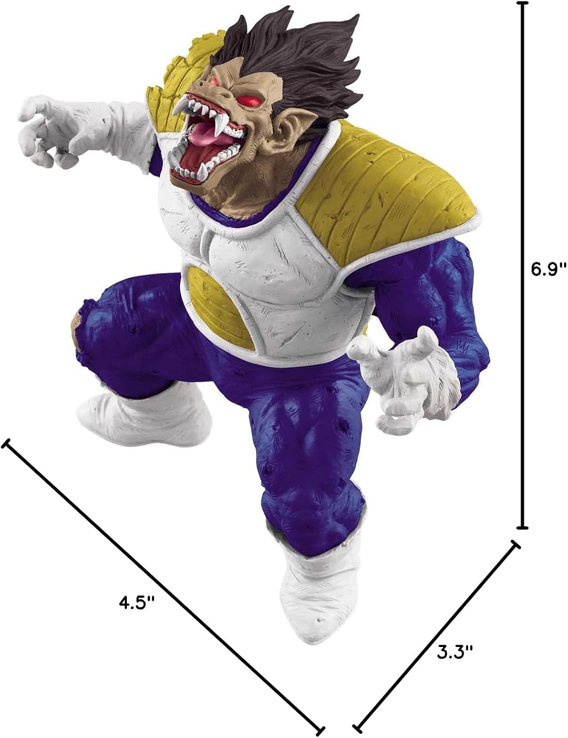 Banpresto Dragon Ball Z Creator X Creator Great Ape Vegeta Figure