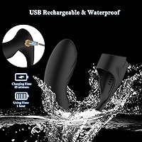 Vista 7 de Blended Climax Masajeador de próstata Vibrador para el pene Masculino Adulto Juguetes Sexuales para Hombres, Control Remoto Vibrador Consolador Anal