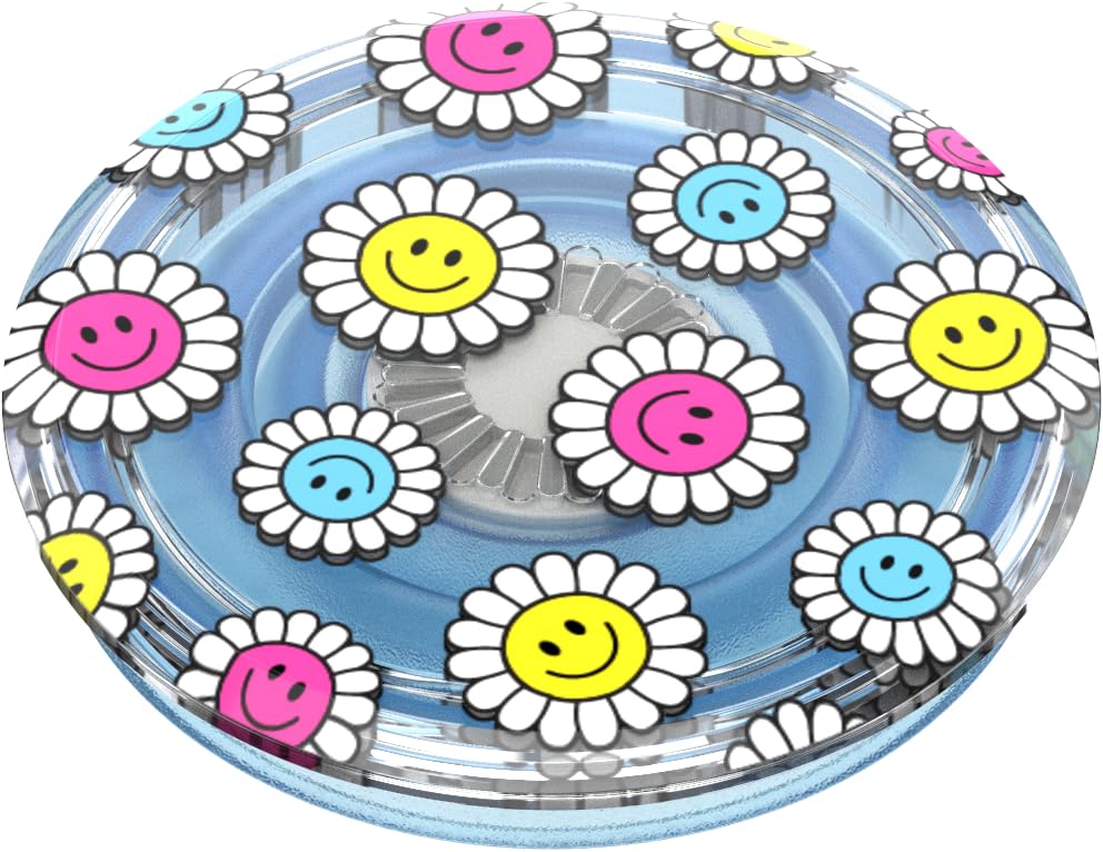 PopGrip PopSockets - Supporto E Impugnatura Per Cellulare Con Top Intercambiabile, Design Translucent Mickey Flowers - Foto 2