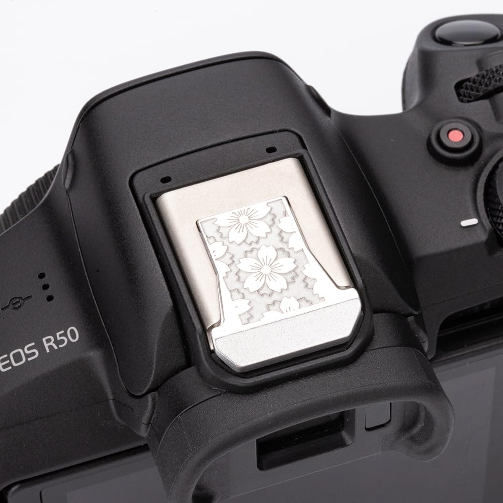 Camera Metal hot Shoe Protective Cover for Canon EOS R RP Ra R1 R3 R5 R5C R5II R6 R6II R7 R8 R10 R50 R100 (03)