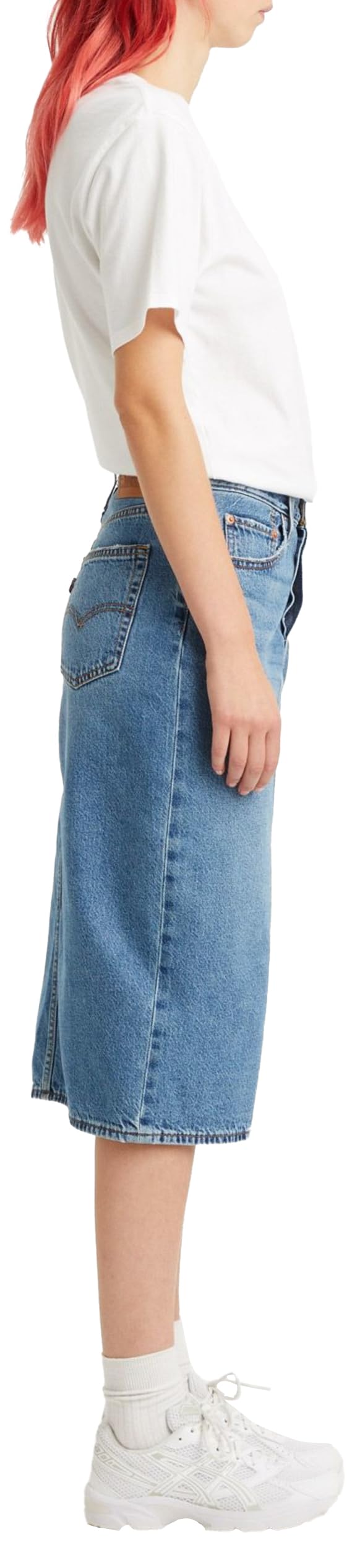 Levi's Side Slit Skirt Donna