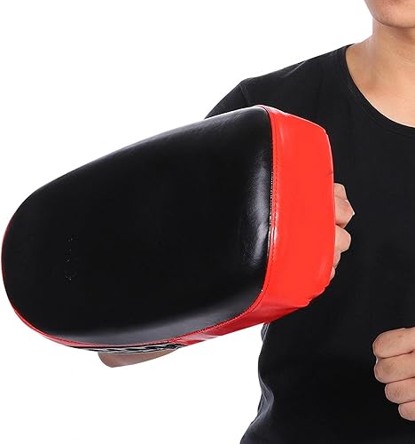 Vista 7 de TOPINCN Kickboxing Training Pads, Karate Kick Pads Training,Muay Thai Boxing Pad with Curved Punching for Boxing Martial Art Kickboxing Training