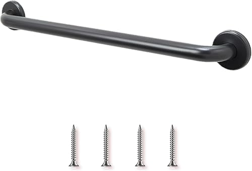 Mango de ducha de 42 pulgadas, agarre suave, barras de agarre de acero inoxidable 304 para bañeras y duchas, barandillas estándar ADA de bronce