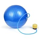 MYLS ONE 75 cm Gym Ball for Exercise, Yoga, Fitness, Balance and Workouts gallery image