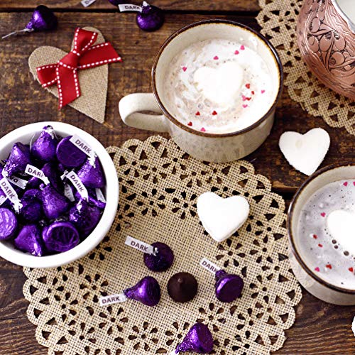 Hershey's Kisses Dark Chocolate Candy, 36.5 Ounce Bulk Candy #TOP1