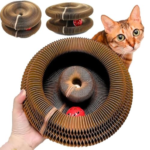 2025 Twisty Paws Cat Toy, Kitty Curlz Cat Scratcher, Save