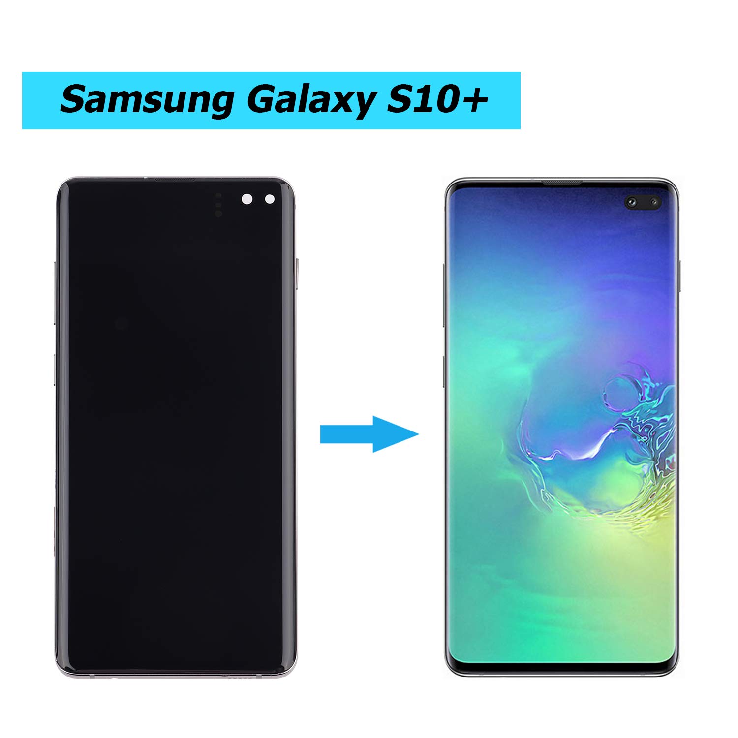 Amazon.co.jp: Vvsialeek Super AMOLED Samsung Galaxy S10+ S10 Plus