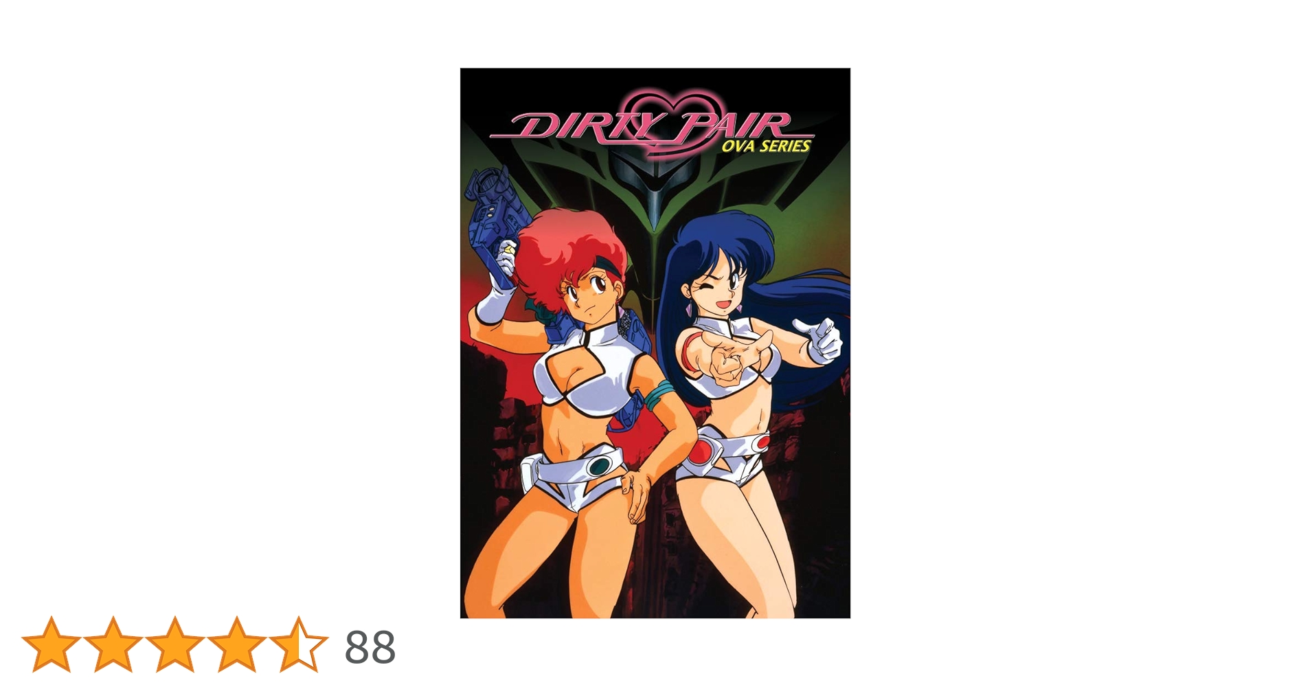 Amazon.co.jp: Dirty Pair: Original Ova Series: DVD