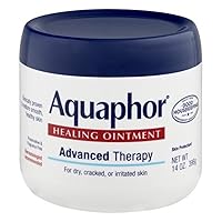 Vista 7 de Aquaphor Healing Ointment Advanced Therapy, 14-Ounce Jars (Pack of 2)
