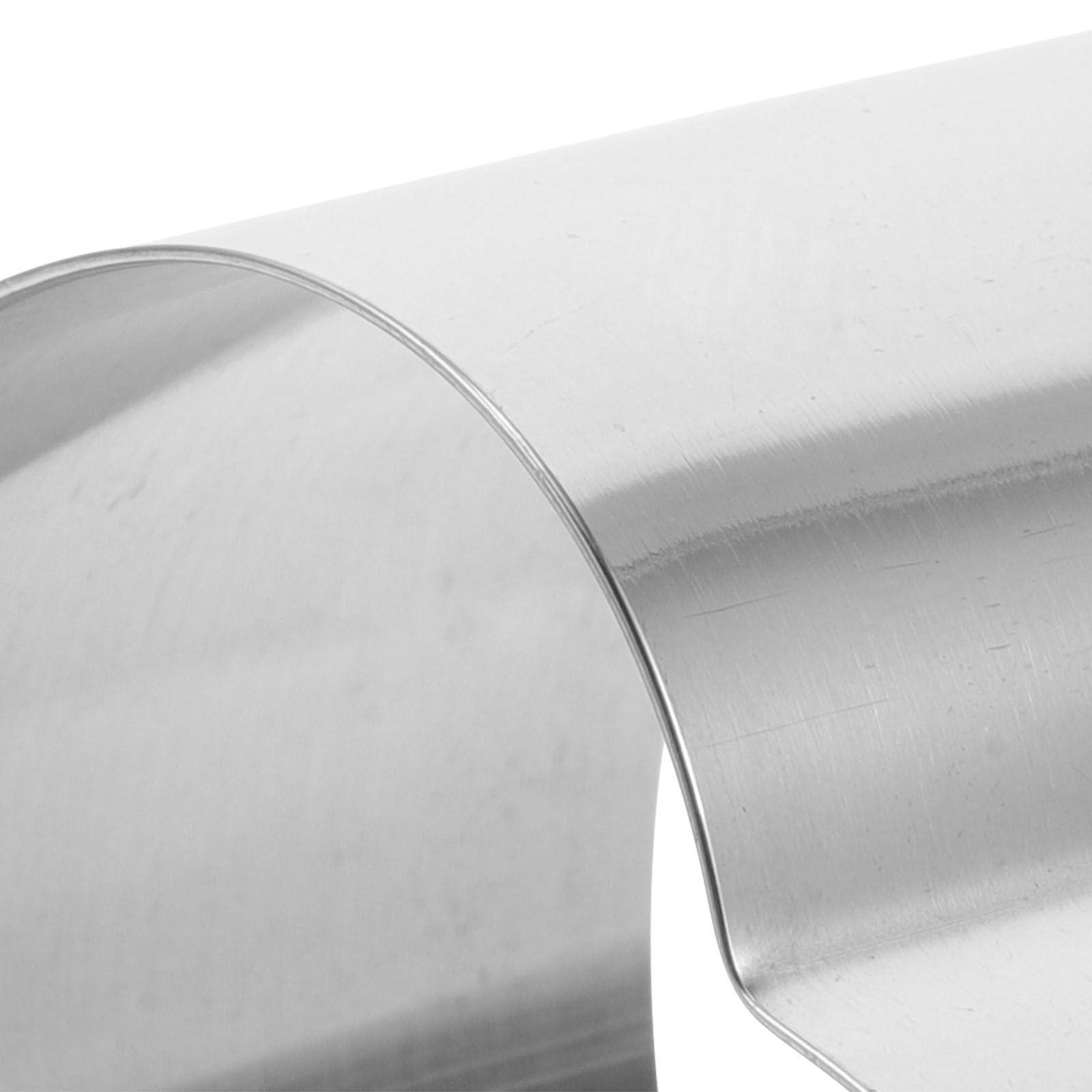Cabilock Moule Coeur INOX pour Gateau Moule Mousse Acier Inoxydable Patisserie sans Soudure Accessoire de Cuisson pour Desserts