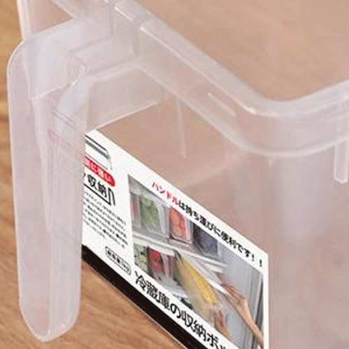 Miniatura 2 de JUOPZKENN Organizadores de refrigerador, contenedores organizadores transparentes para refrigerador con tapa, contenedores apilables de