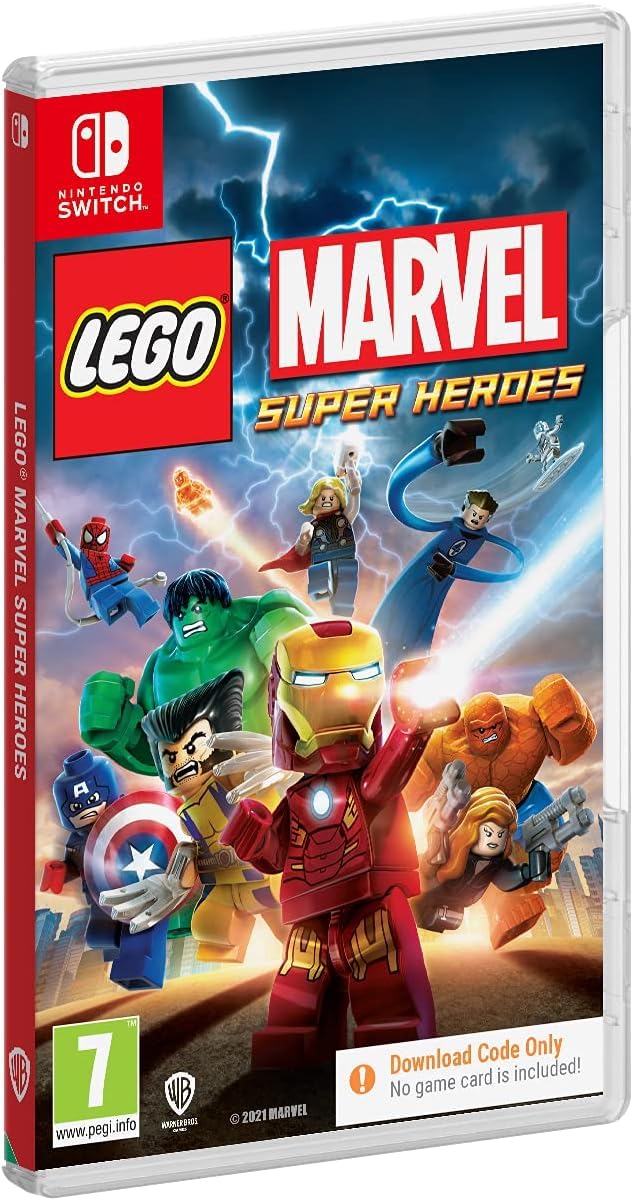 LEGO Marvel Super Heroes (Code In Box) (Nintendo Switch)