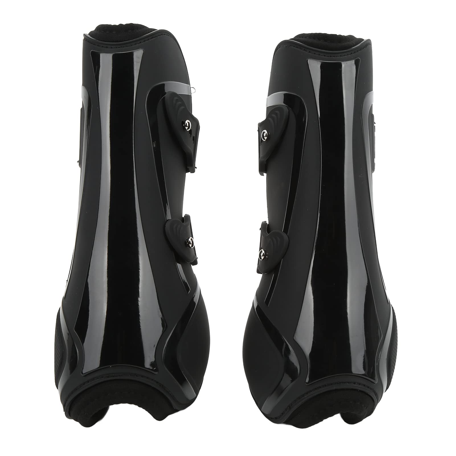 AMONIDA Protector de Pata de Caballo, 4 Uds., Botas Transpirables Ajustables para Prevención de Daños en Tejidos Blandos en Cualquier Condición Climática, Neopreno PU
