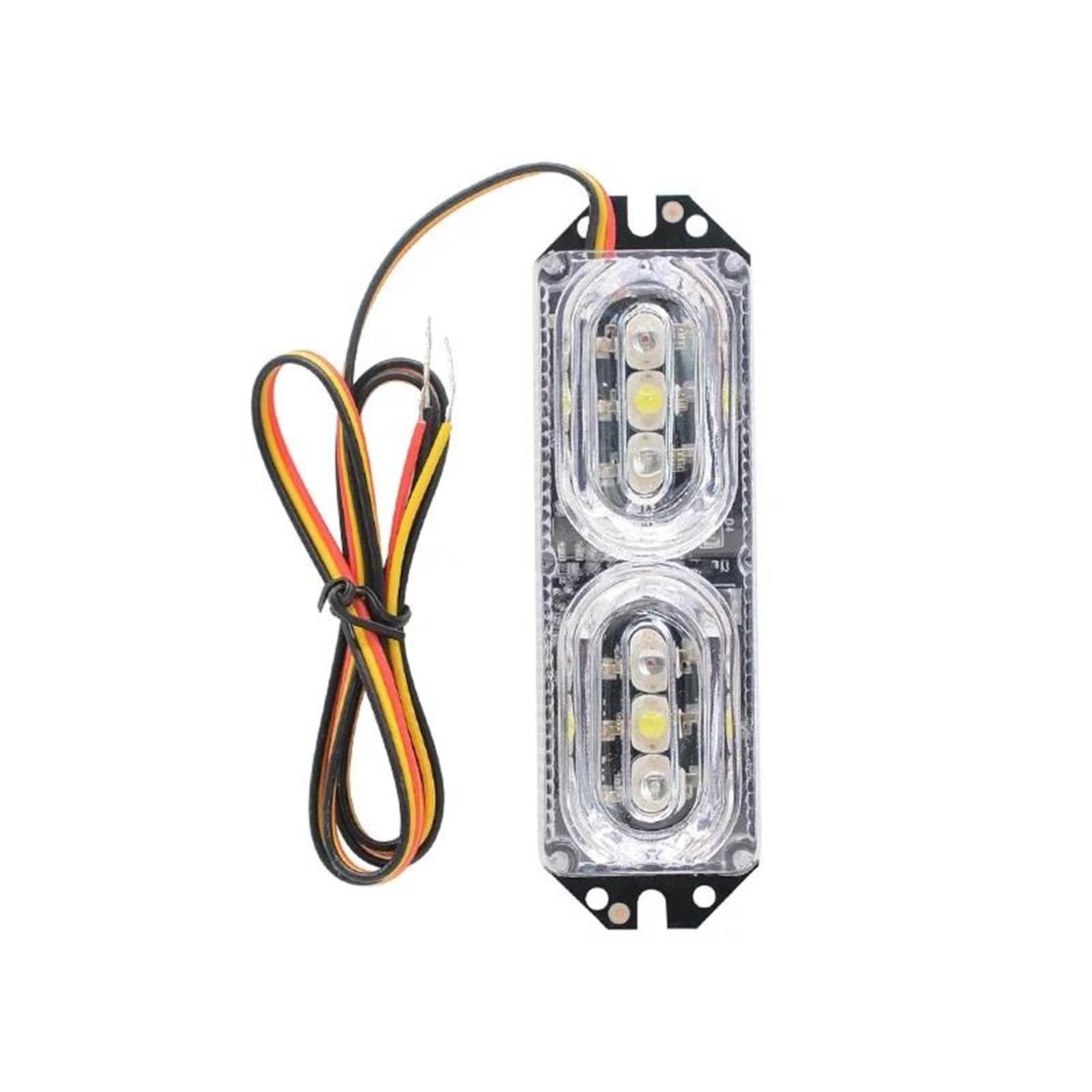 12V 15LED Fanale Posteriore per Moto Luce di stop a LED lampeggiante universale per motocicletta, 9V-80V, luce posteriore impermeabile, luce targa, batteria, indicatore