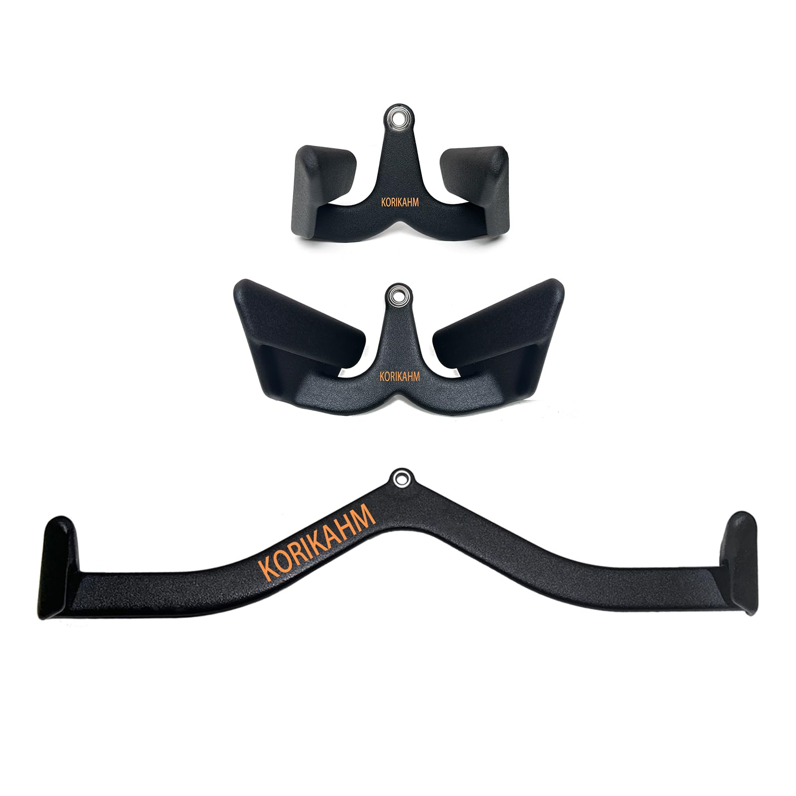 Ergonomic Design Lat Pull down Bar Grip Handle, Lat Pulldown Attachments, Strength Trainer for Athletes, Climbers & Fitness Enthusiasts (UKKRBAR0137)