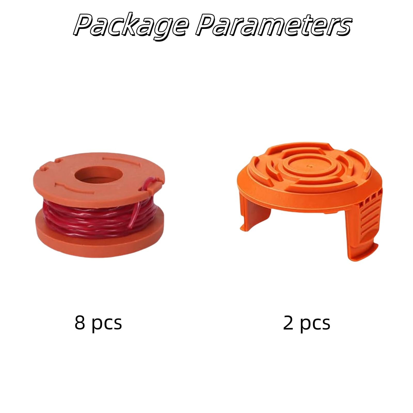 XINTONG Trimmer Spool Line Compatible with Worx 20V WA0004 WA0010 Trimmer - Image 4