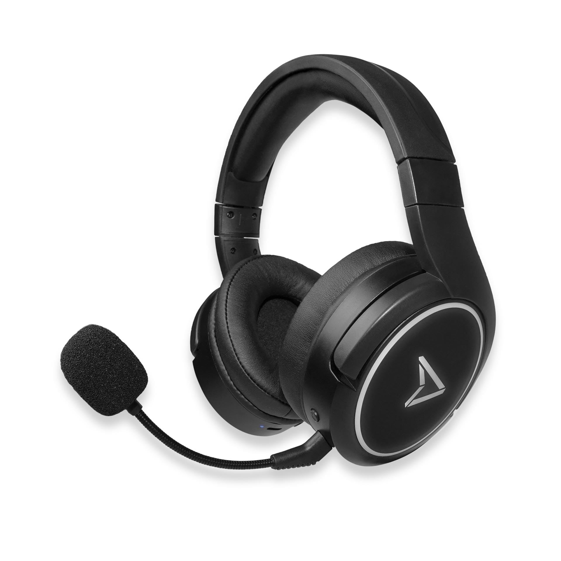 Steelplay Impulse - Casque Gaming sans Fil - PC/Switch/Mobile (Bluetooth) et PS4/PS5/Xbox One & Series (Jack 3.5mm) - Micro détachable, Batterie 28h, Léger, Confortable, Commandes intégrées, Noir