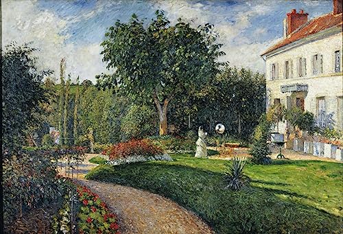 Tableau Toile Pissarro déco salon affiche impressionniste 60x90