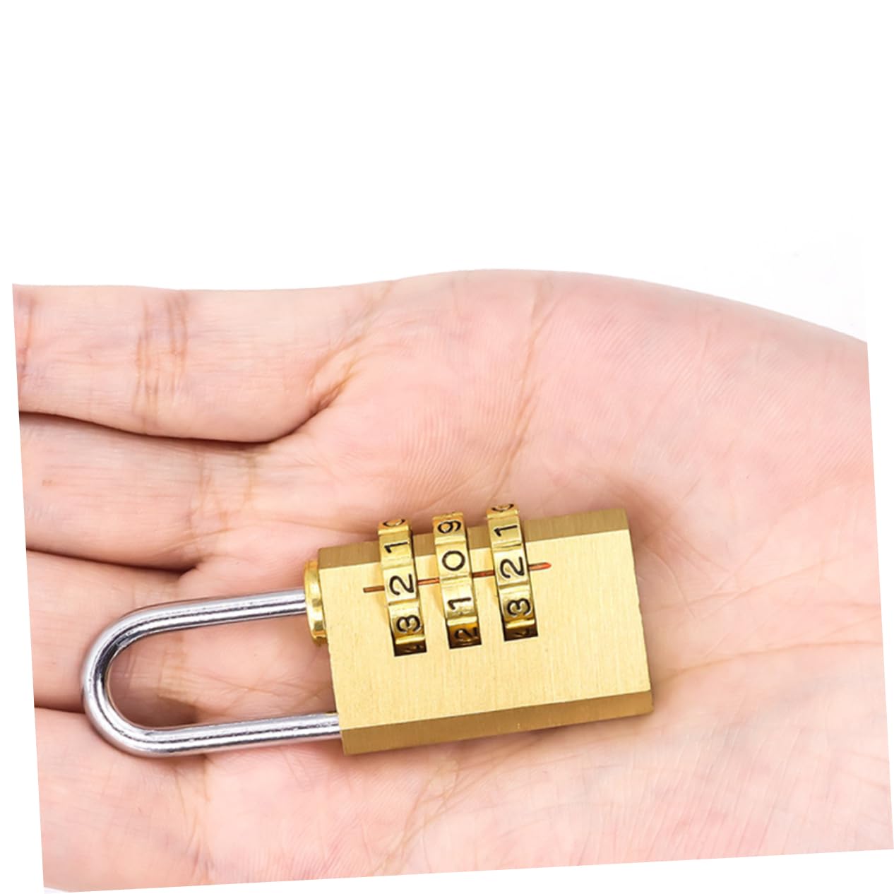 INOOMP 3 Set Di Lucchetti Per Valigia Da Viaggio Combinazione Numerica Lucchetto A 3 Numeri Facile Da Impostare Portatile Per Armadio Zaino 2 Pezzi*3