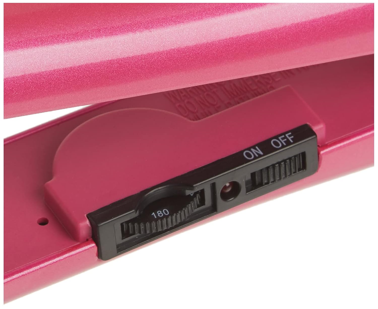 CHI Tourmaline Ceramic 1" Hairstyling Iron Pure, Pink, 1 Count : Beauty & Personal Care