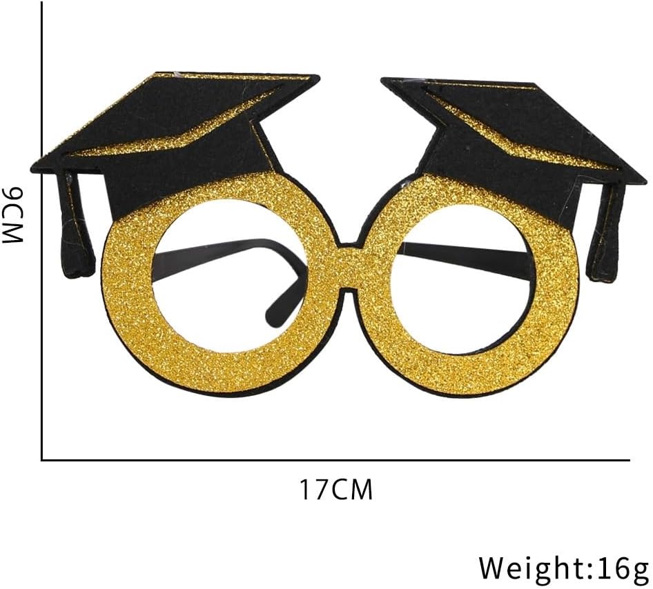 8PCS Graduation Party Glasses for Class of 2025，Graduation Party Decorations 2025 Graduation Photo Booth Props - Image 4